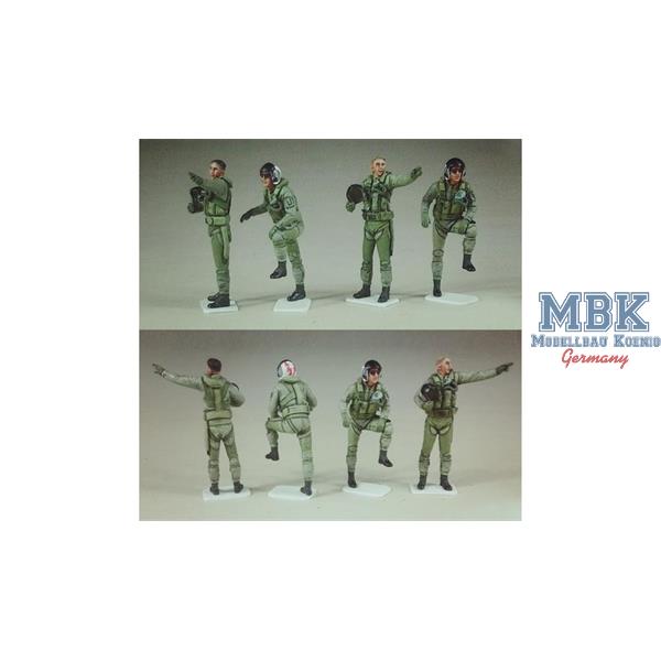 Sabre 4801 1/48 - US Navy F-14A Tomcat Pilot Team (1980's)