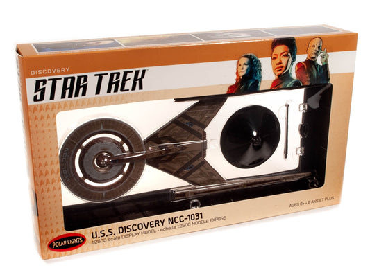 POLAR LIGHTS 979 1/2500 Star Trek Discovery U.S.S. NCC - 1031 Prebuilt Display Model