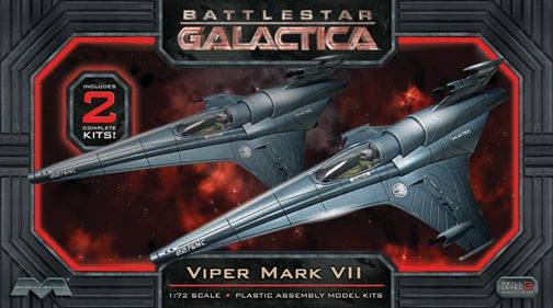 Moebius 958 1/72 BSG Viper MKVII (2 Pack)